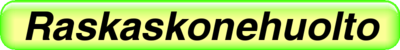 Raskaskonehuolto